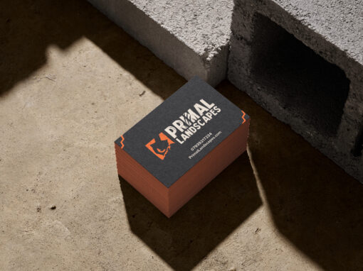 Primal Landscapes Business Card